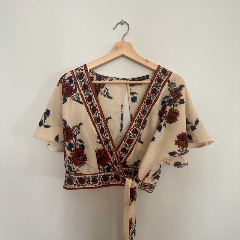 Two piece skirt top set